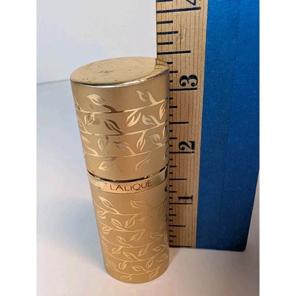 Rare Vintage 1992 Lalique Paris Goldtone Travel‎ Purse Spray 10ml – Vintage
